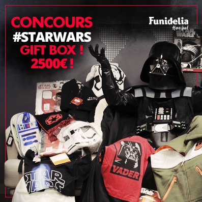 Remportez la Star Wars gift box la plus grande de la galaxie !