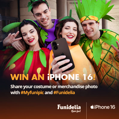 Win an iPhone 15! Share your costume photo with #myfunipic and tag @funidelia